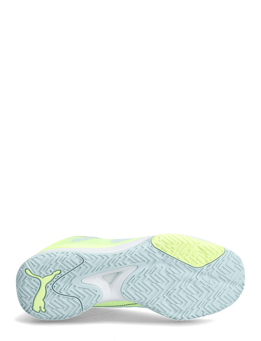 PUMA - Accelerate Turbo 4 - indoor-sportschuhe - fizzy light-green terrain-puma white-puma silver - 4