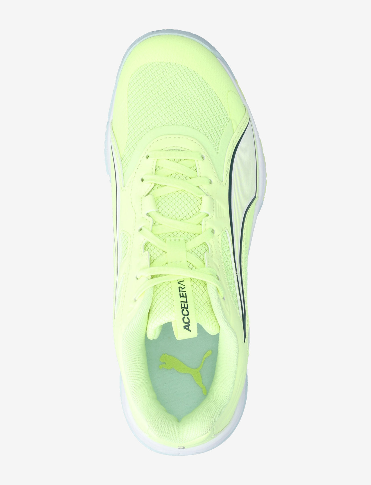 PUMA - Accelerate Pro 4 - indendørs sportssko - fizzy light-green terrain-light moss-puma white - 3