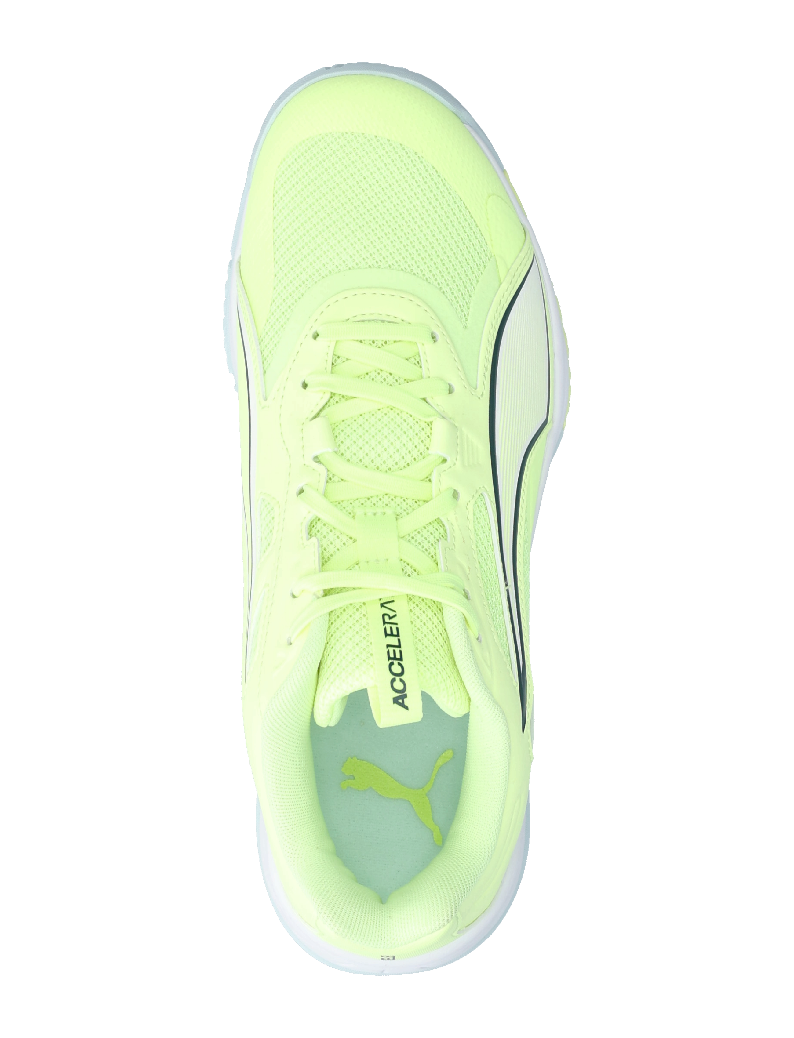 PUMA - Accelerate Pro 4 - indendørs sportssko - fizzy light-green terrain-light moss-puma white - 3
