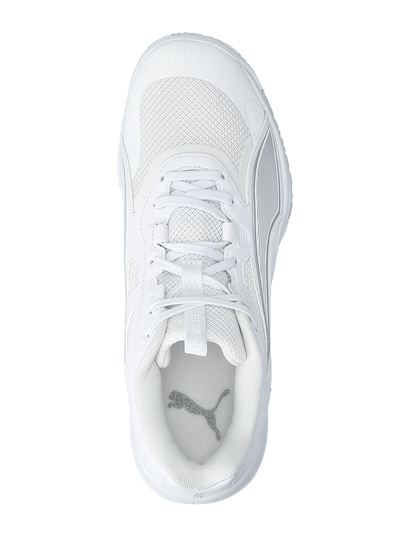 PUMA - Accelerate Pro 4 - indoor-sportschuhe - puma white-puma silver - 3