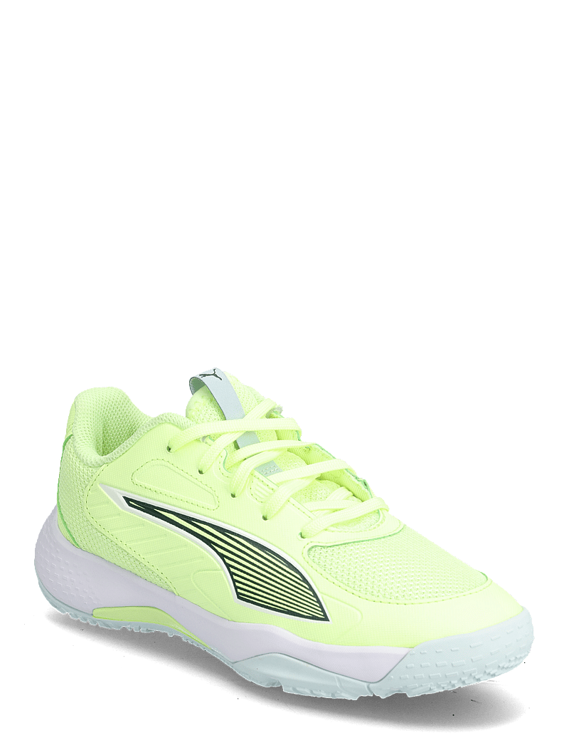 PUMA - Accelerate Jr 4 - apģērbs - fizzy light-green terrain-puma white - 0