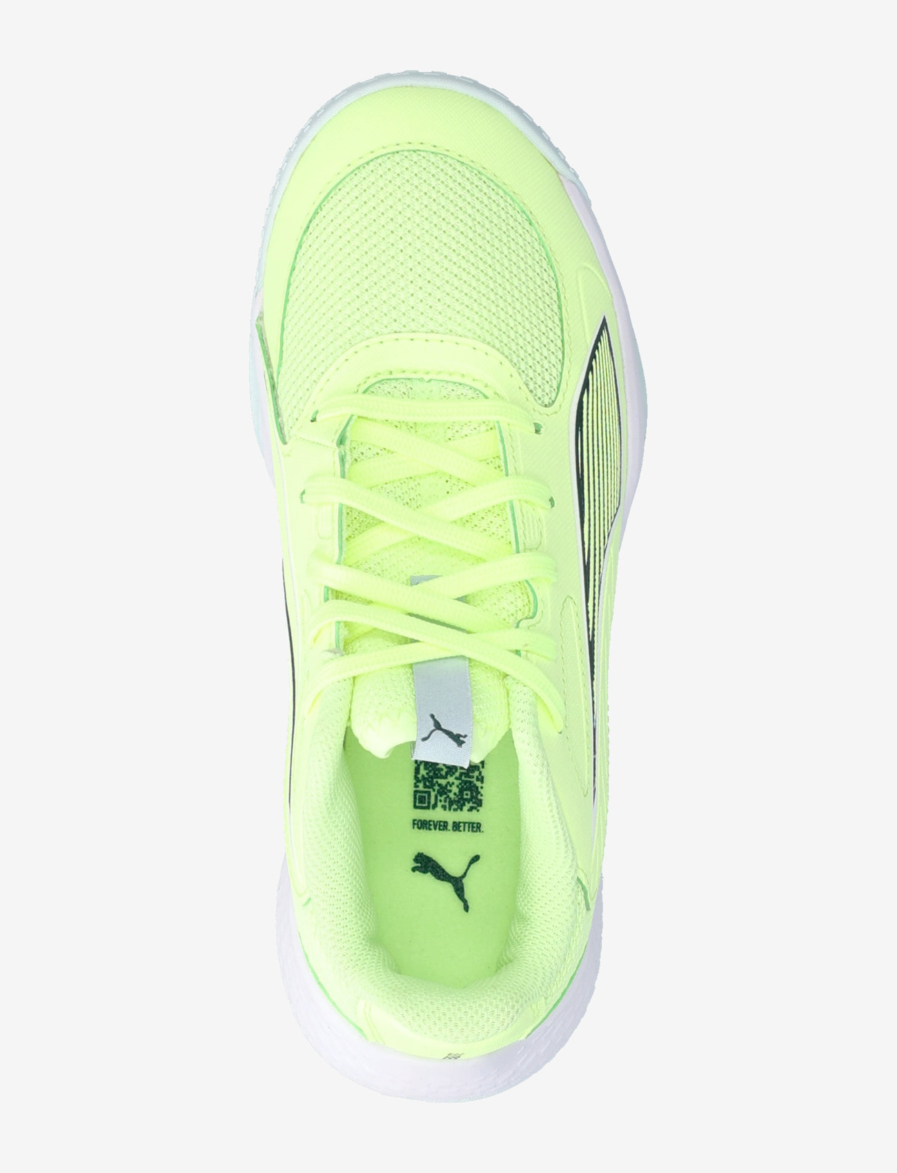 PUMA - Accelerate Jr 4 - apģērbs - fizzy light-green terrain-puma white - 3