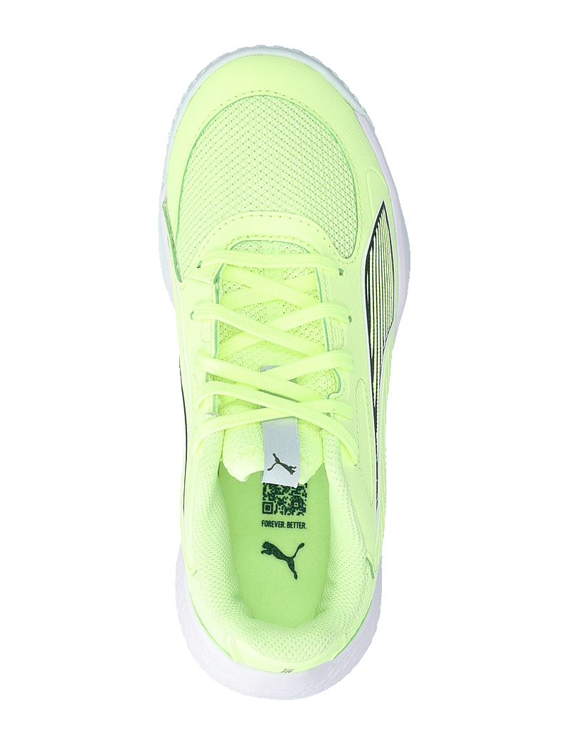 PUMA - Accelerate Jr 4 - apģērbs - fizzy light-green terrain-puma white - 3