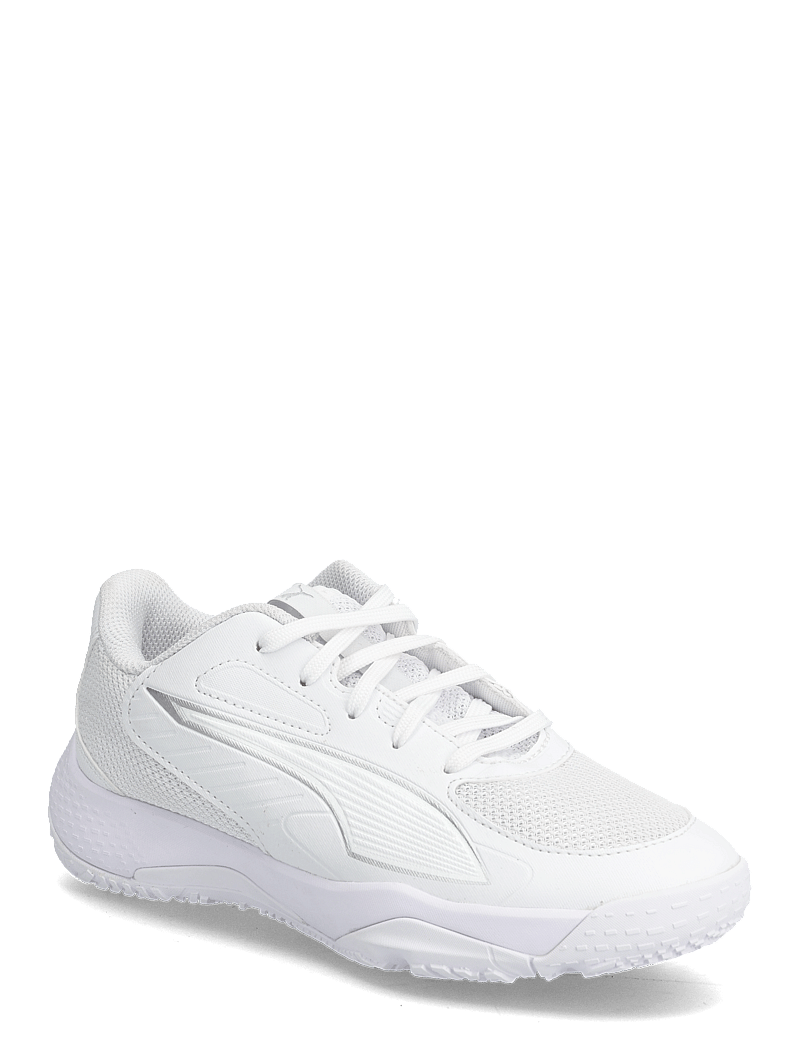 PUMA - Accelerate Jr 4 - apģērbs - puma white-puma silver - 0