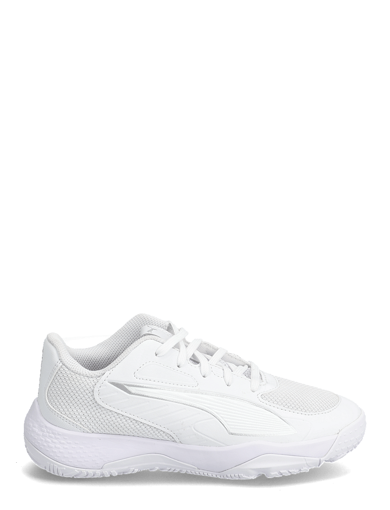 PUMA - Accelerate Jr 4 - apģērbs - puma white-puma silver - 1