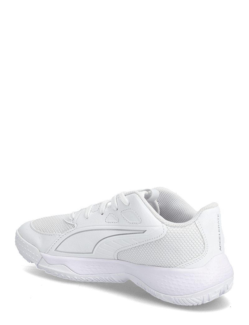 PUMA - Accelerate Jr 4 - apģērbs - puma white-puma silver - 2