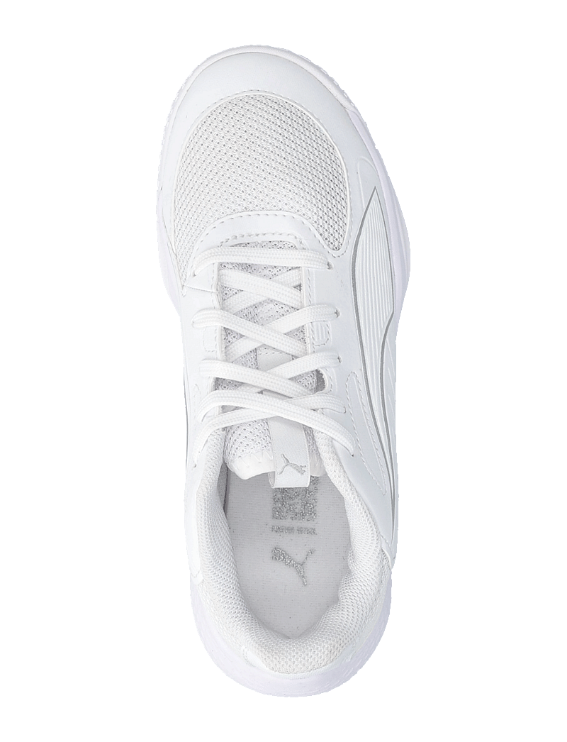 PUMA - Accelerate Jr 4 - apģērbs - puma white-puma silver - 3