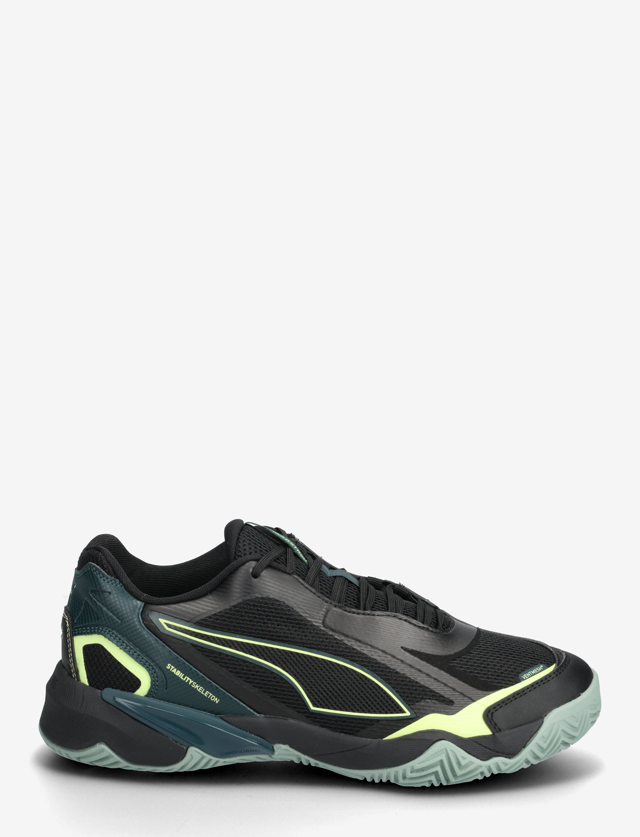 PUMA - Solarstrike 4 - låga sneakers - puma black-green terrain-fizzy light-light moss - 1