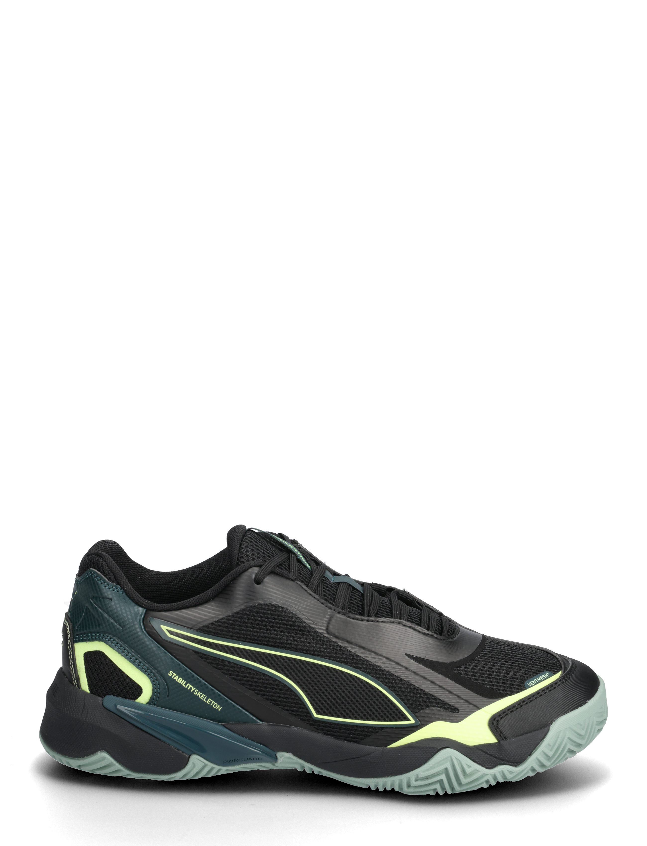 PUMA - Solarstrike 4 - sneakers - puma black-green terrain-fizzy light-light moss - 1