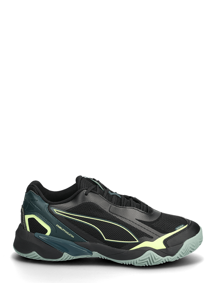 PUMA - Solarstrike 4 - låga sneakers - puma black-green terrain-fizzy light-light moss - 1