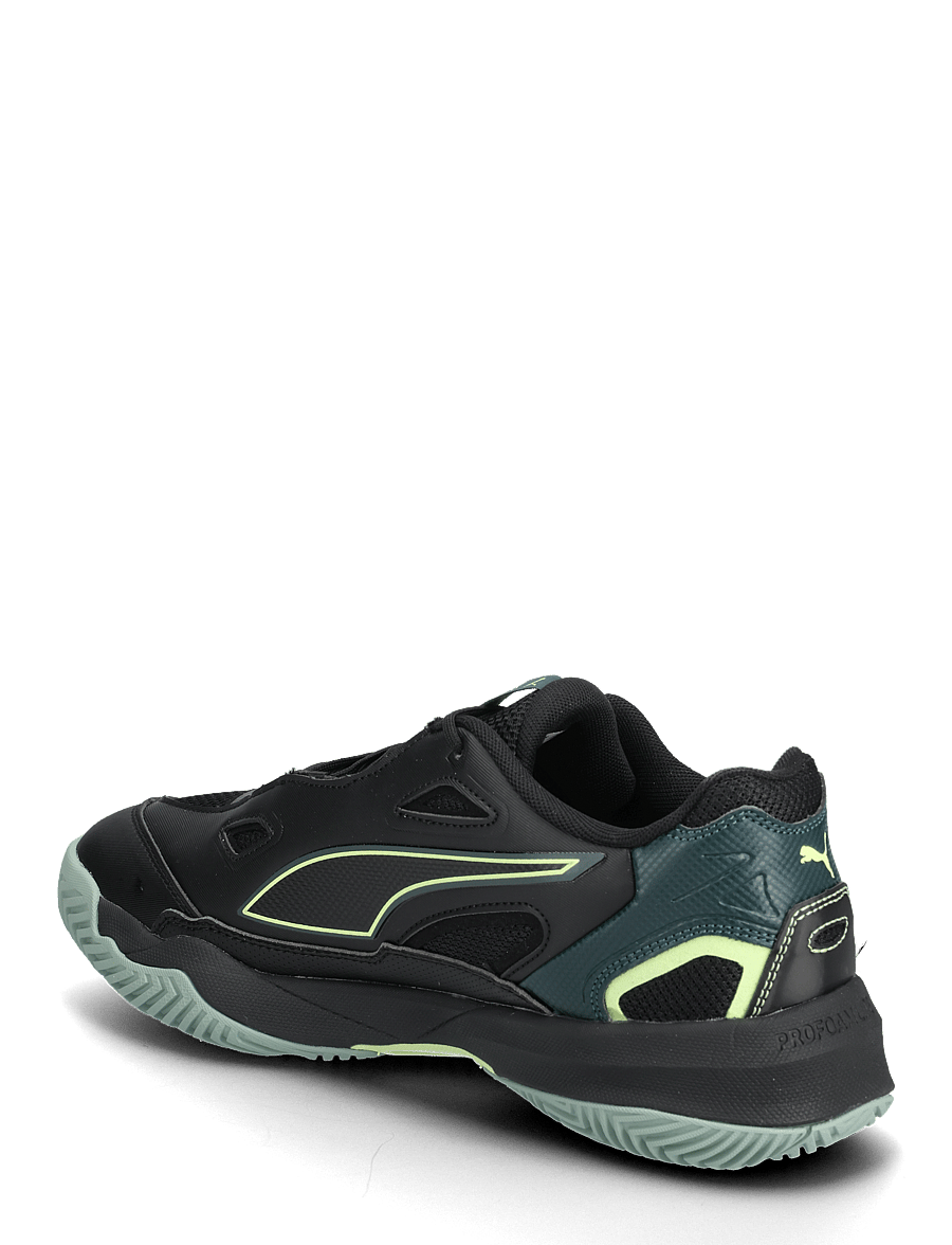 PUMA - Solarstrike 4 - låga sneakers - puma black-green terrain-fizzy light-light moss - 2