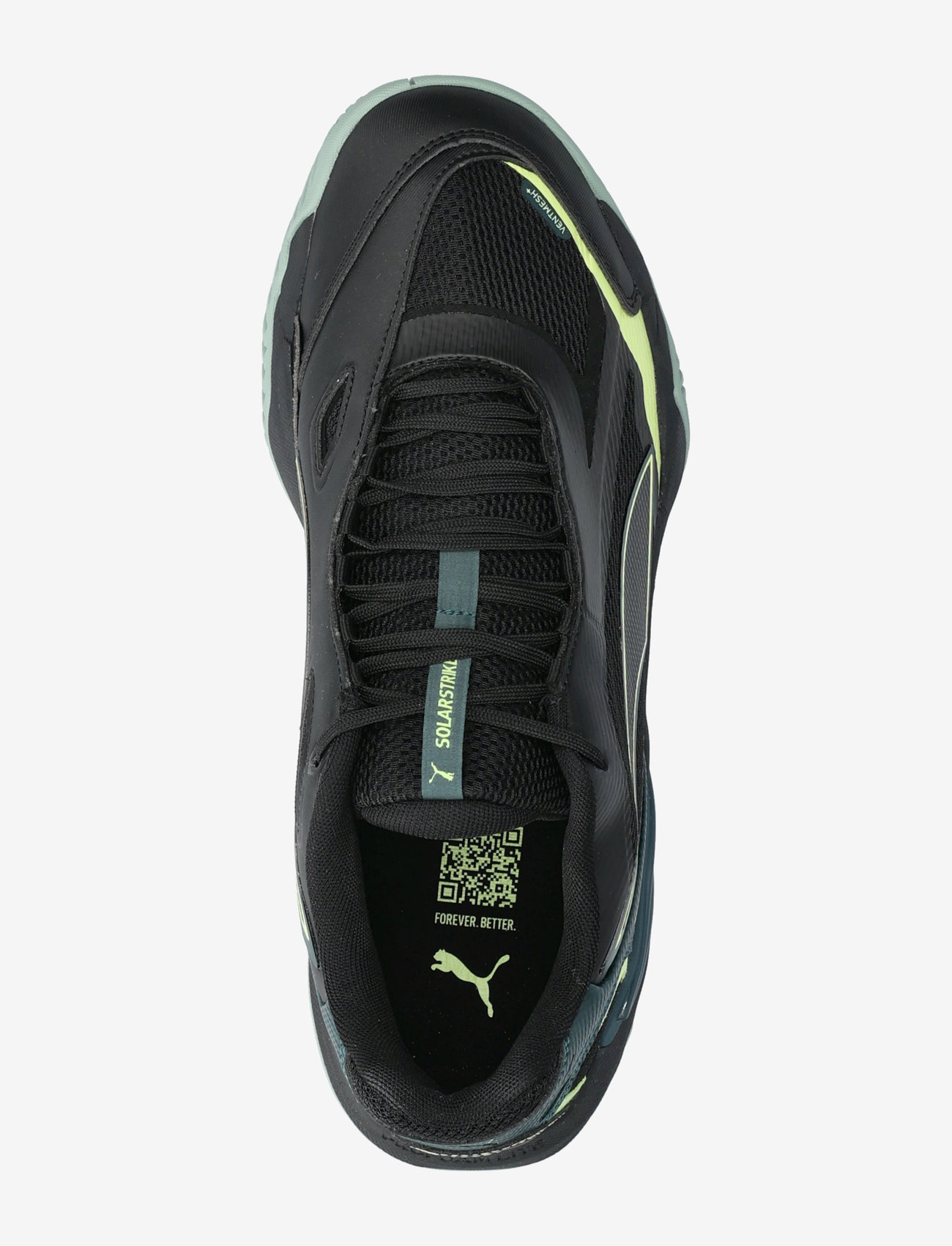 PUMA - Solarstrike 4 - låga sneakers - puma black-green terrain-fizzy light-light moss - 3