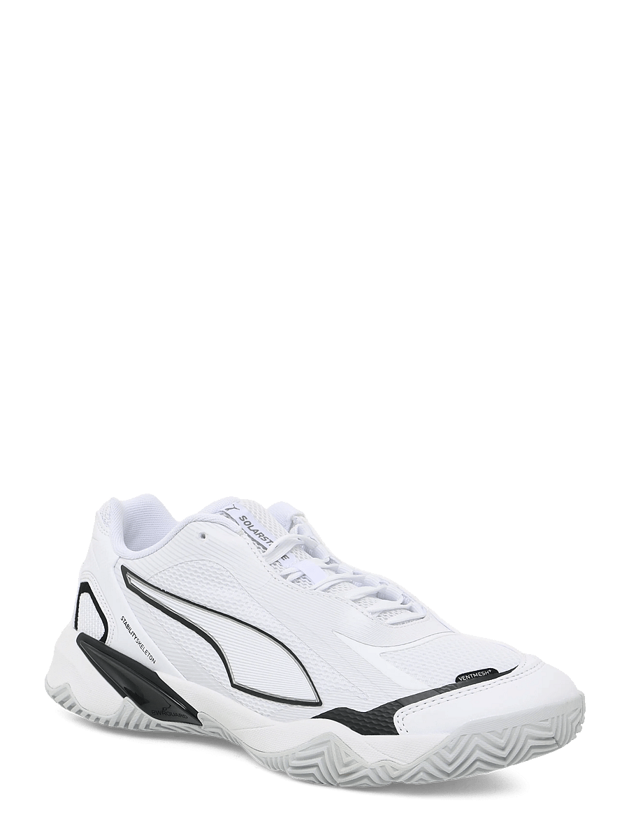 PUMA - Solarstrike 4 - niedriger schnitt - puma white-puma black-silver mist - 0