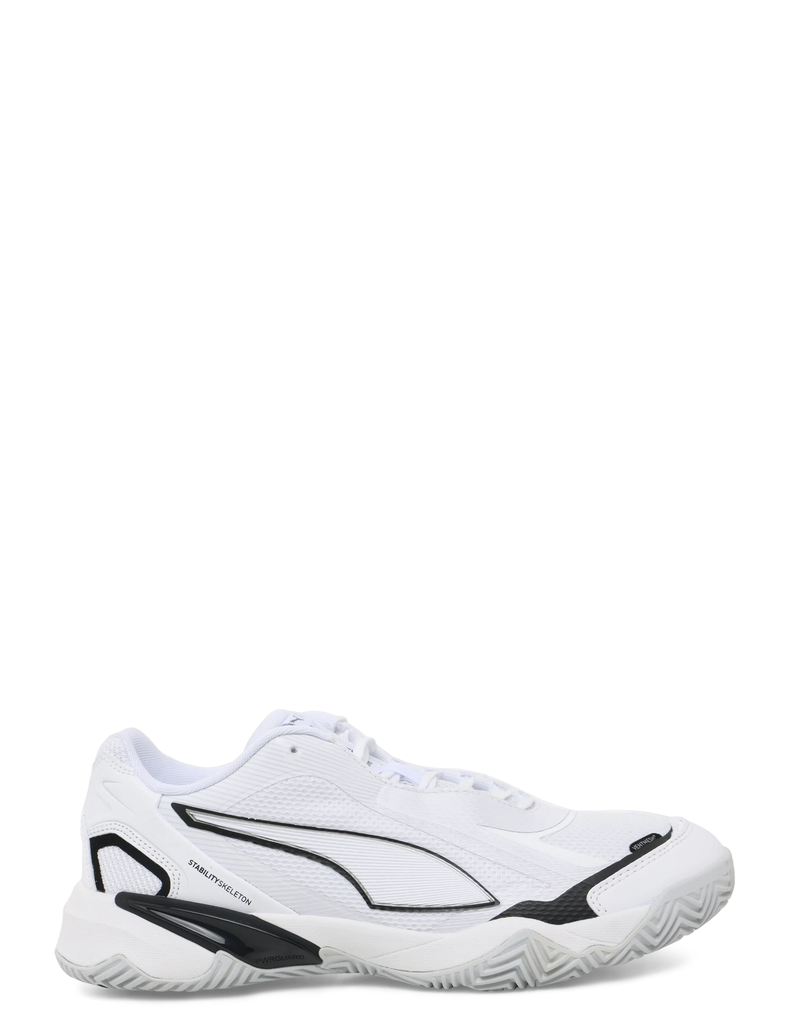 PUMA - Solarstrike 4 - niedriger schnitt - puma white-puma black-silver mist - 2