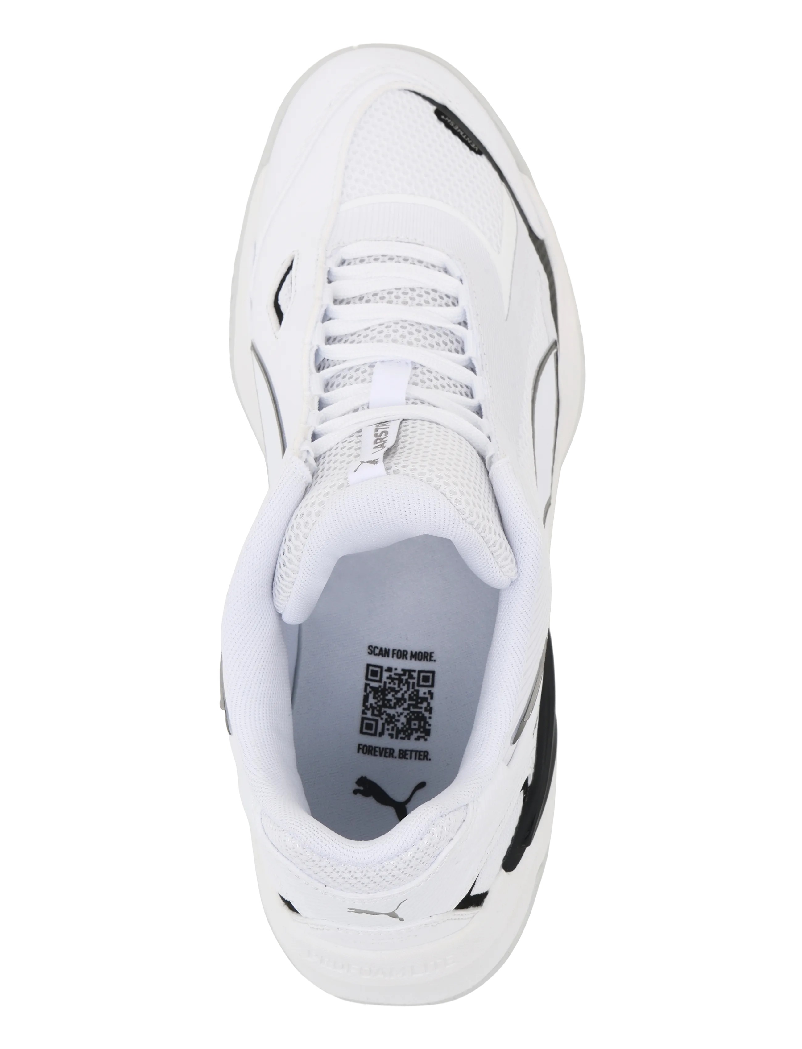 PUMA - Solarstrike 4 - niedriger schnitt - puma white-puma black-silver mist - 3