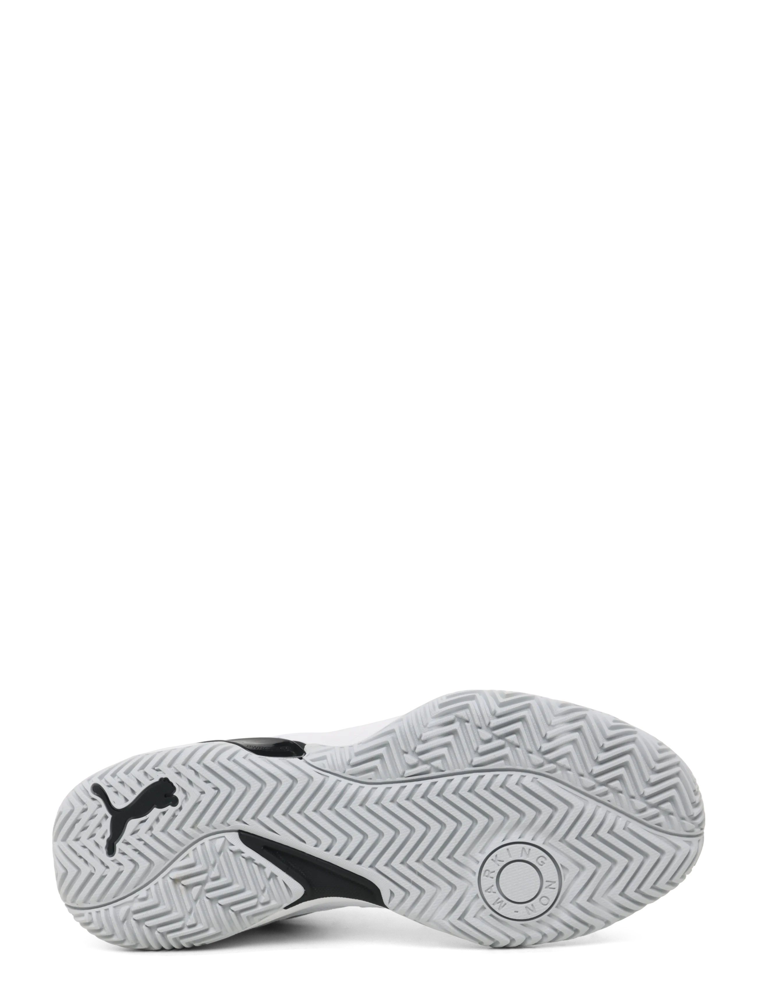 PUMA - Solarstrike 4 - niedriger schnitt - puma white-puma black-silver mist - 4