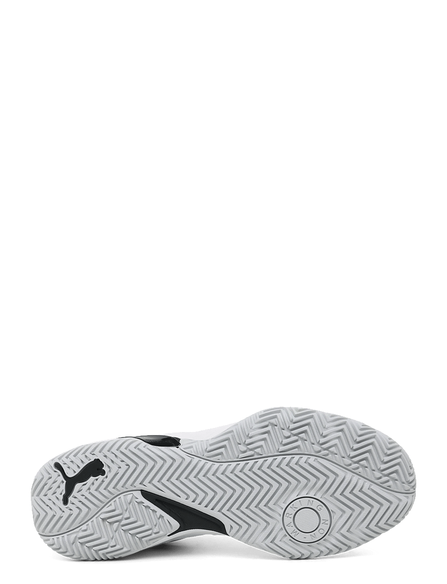 PUMA - Solarstrike 4 - niedriger schnitt - puma white-puma black-silver mist - 4