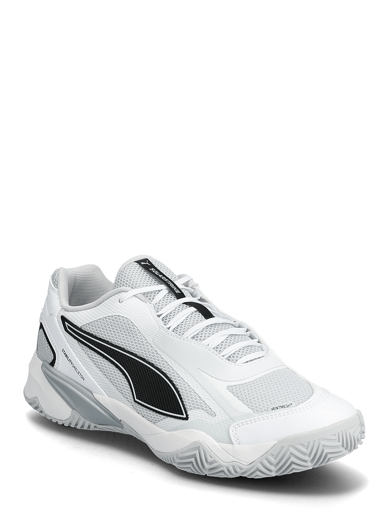 PUMA - Solarstrike 4 - low tops - puma white-puma black-silver mist-platinum gray - 0