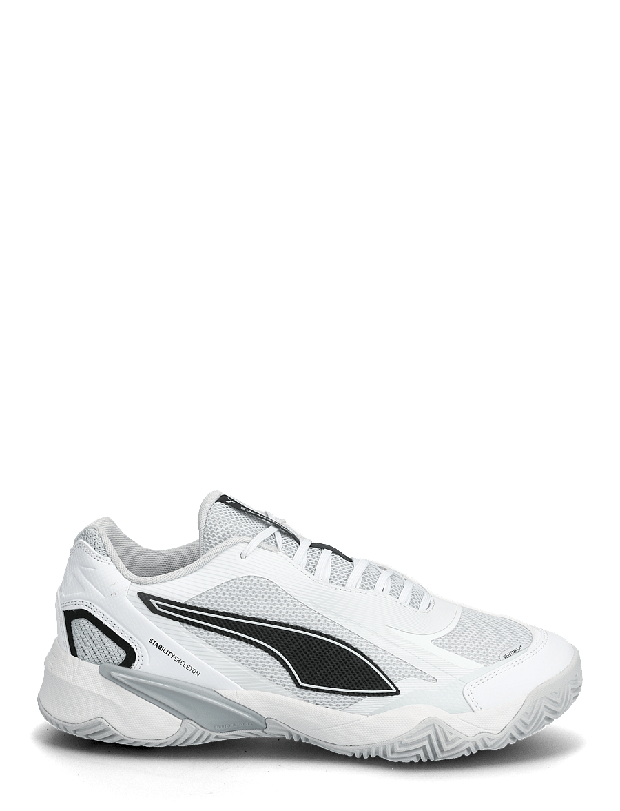 PUMA - Solarstrike 4 - niedriger schnitt - puma white-puma black-silver mist-platinum gray - 1
