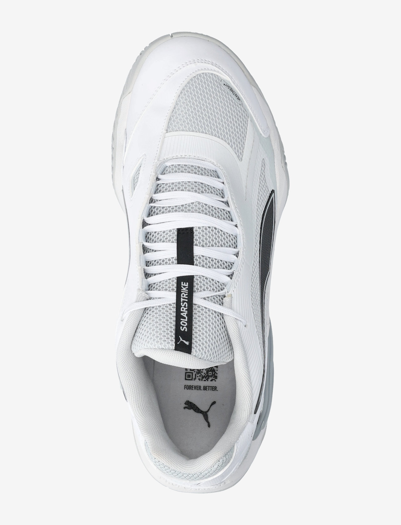 PUMA - Solarstrike 4 - niedriger schnitt - puma white-puma black-silver mist-platinum gray - 3