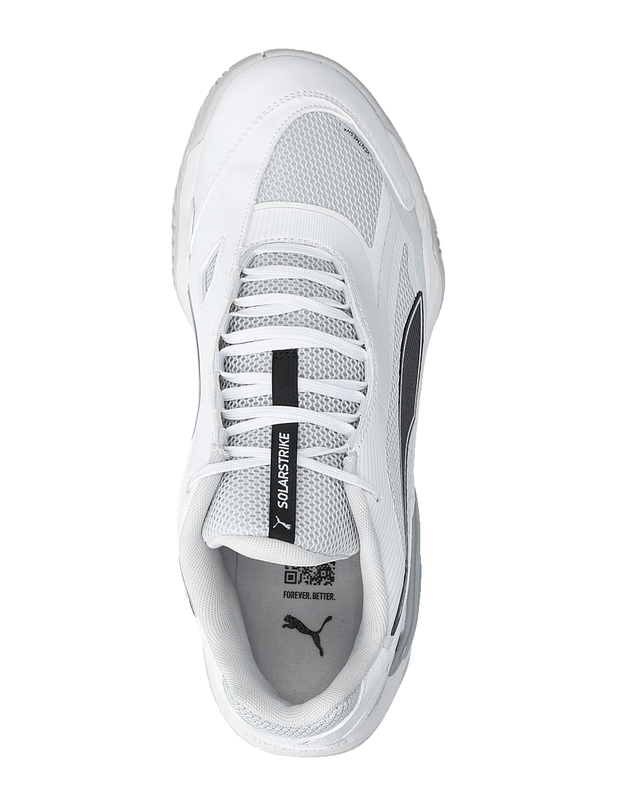 PUMA - Solarstrike 4 - niedriger schnitt - puma white-puma black-silver mist-platinum gray - 3