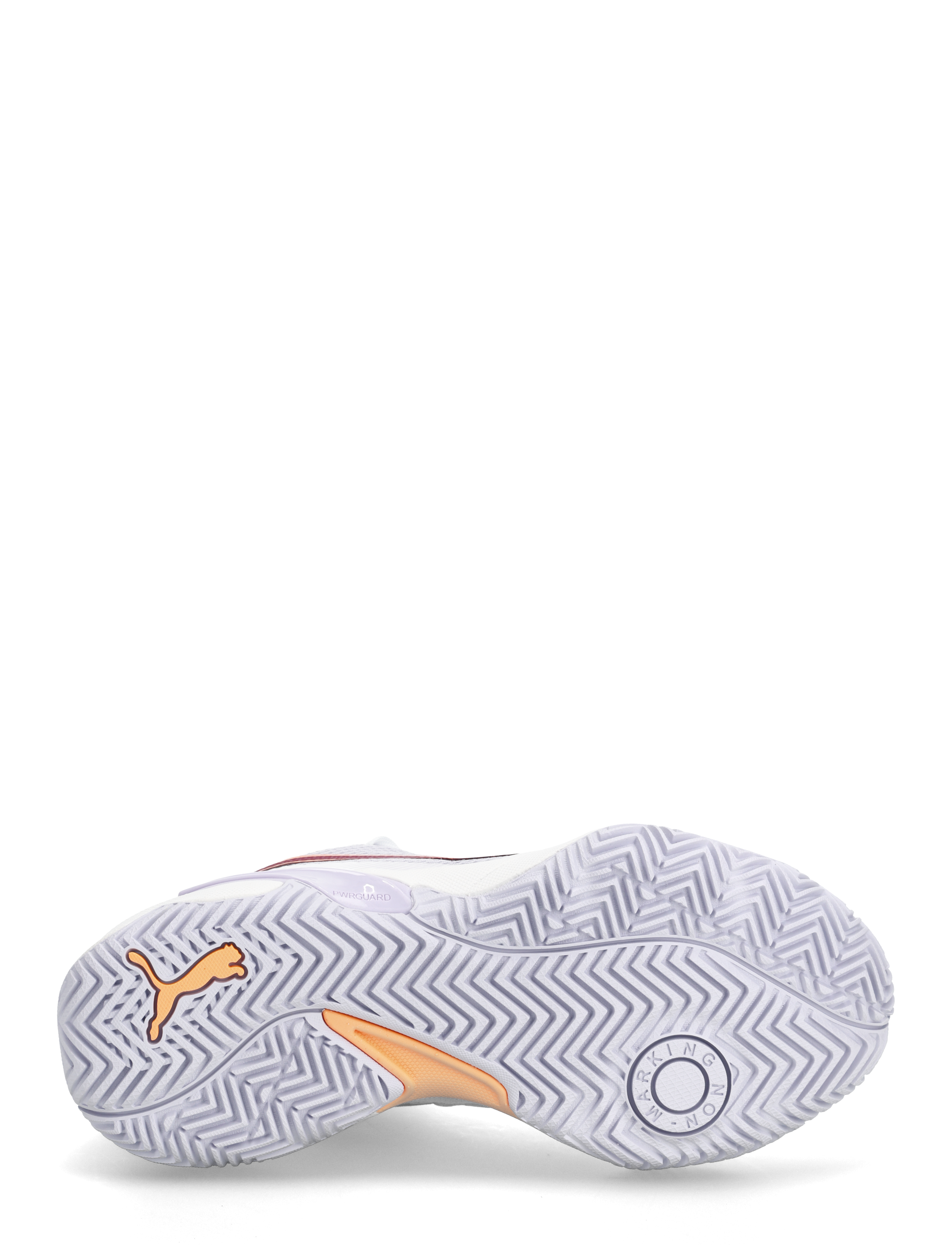 PUMA - Solarstrike W+ 4 - indoor sports shoes - puma white-heat fire-lilac crush-berry - 4