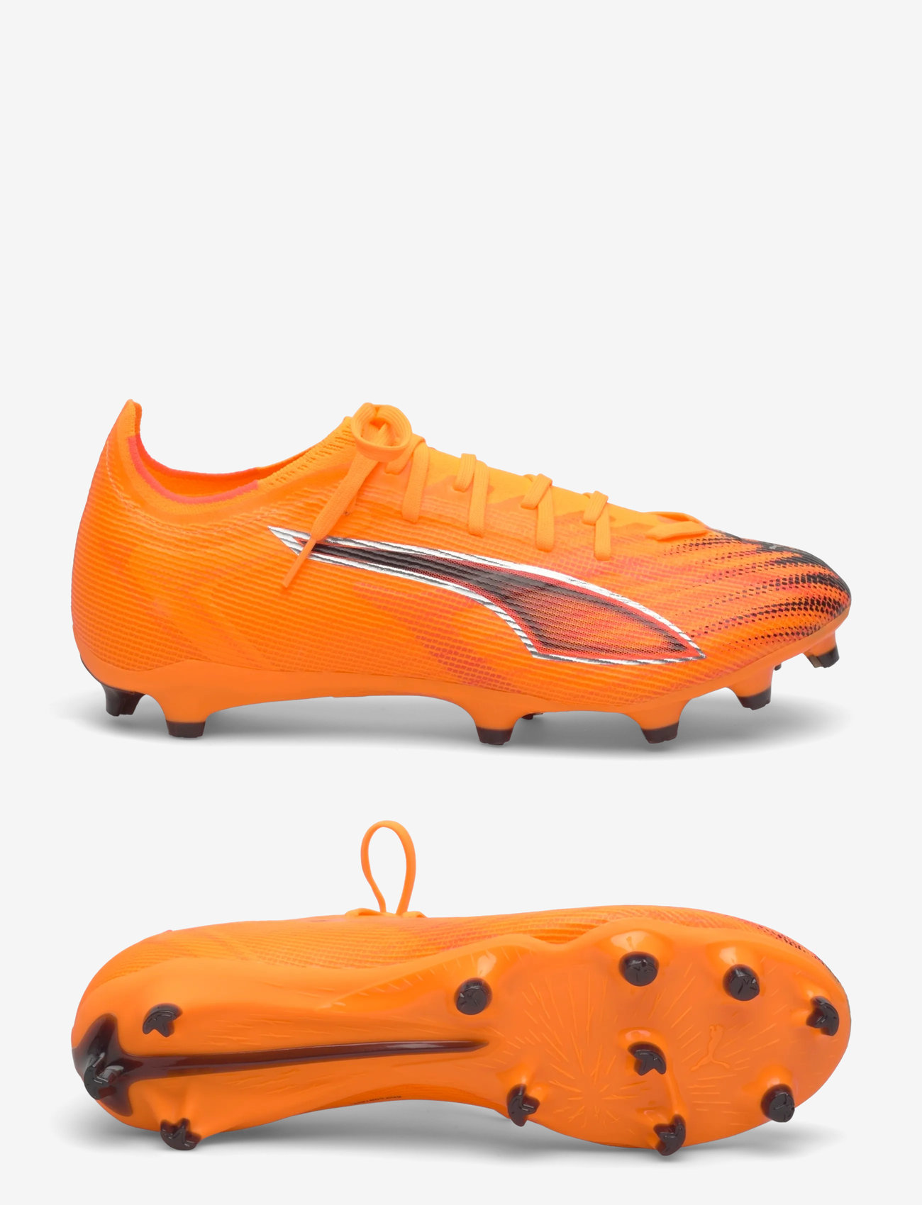 PUMA - ULTRA 6 MATCH FG/AG - fodboldstøvler - heat fire-puma black-glowing red - 0