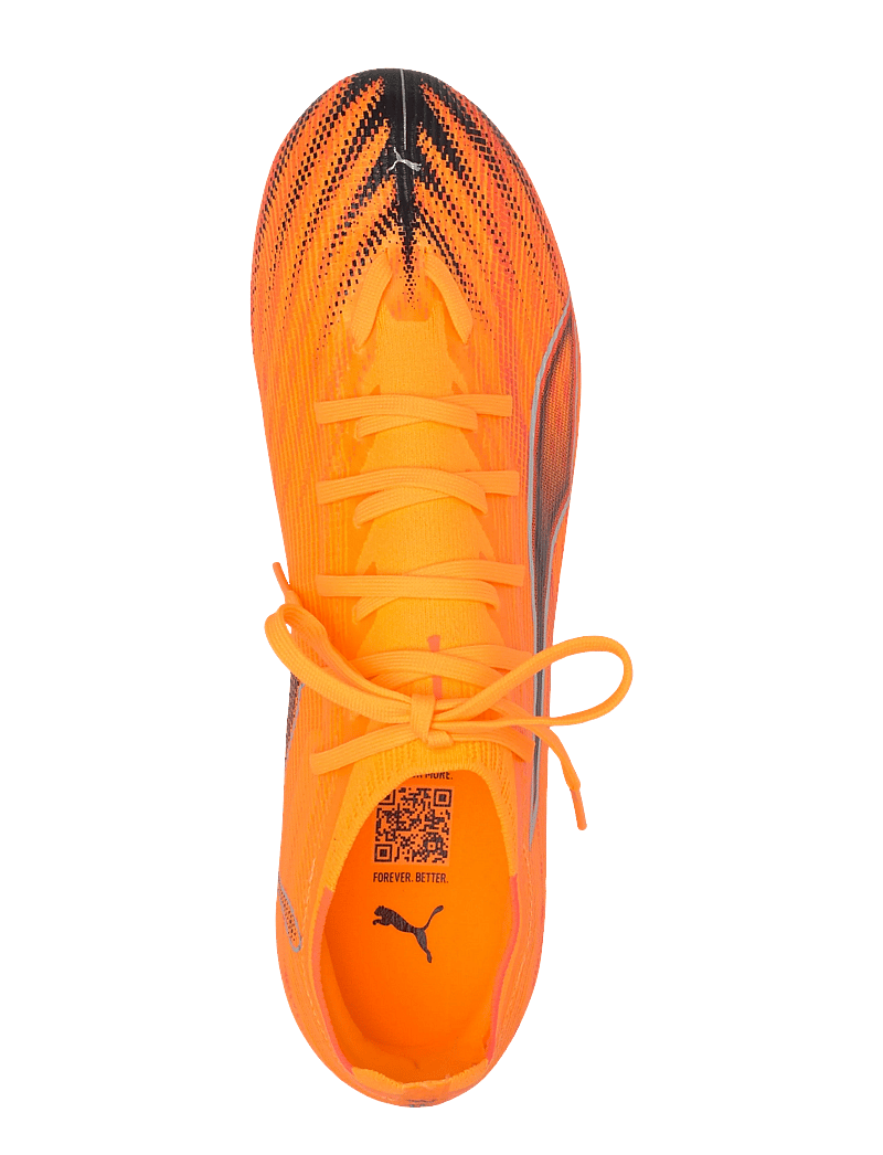 PUMA - ULTRA 6 MATCH FG/AG - fodboldstøvler - heat fire-puma black-glowing red - 3