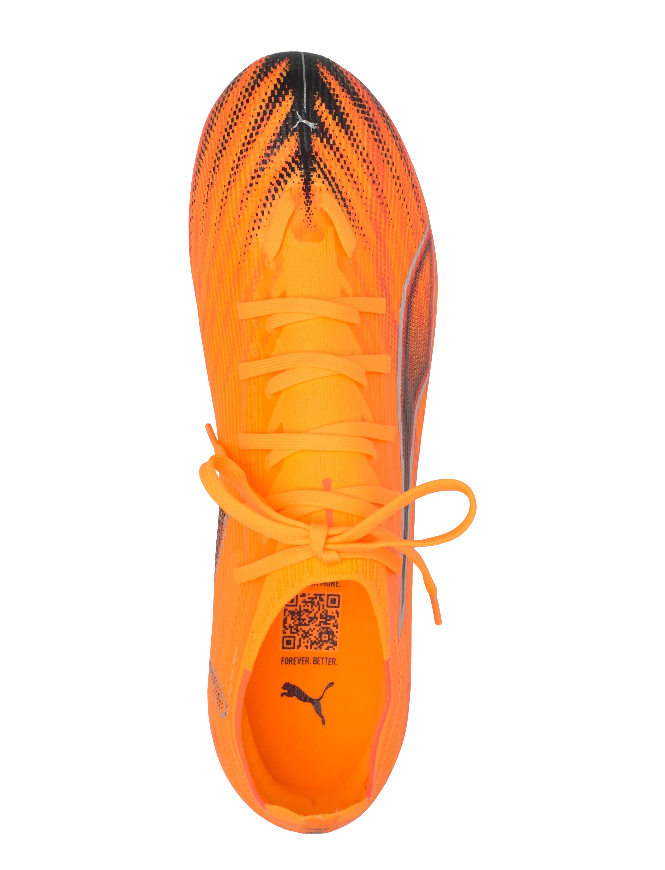PUMA - ULTRA 6 MATCH FG/AG - fußballschuhe - heat fire-puma black-glowing red - 3