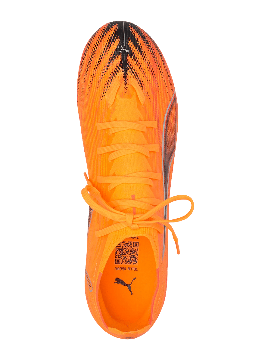 PUMA - ULTRA 6 MATCH FG/AG - futbola apavi - heat fire-puma black-glowing red - 3