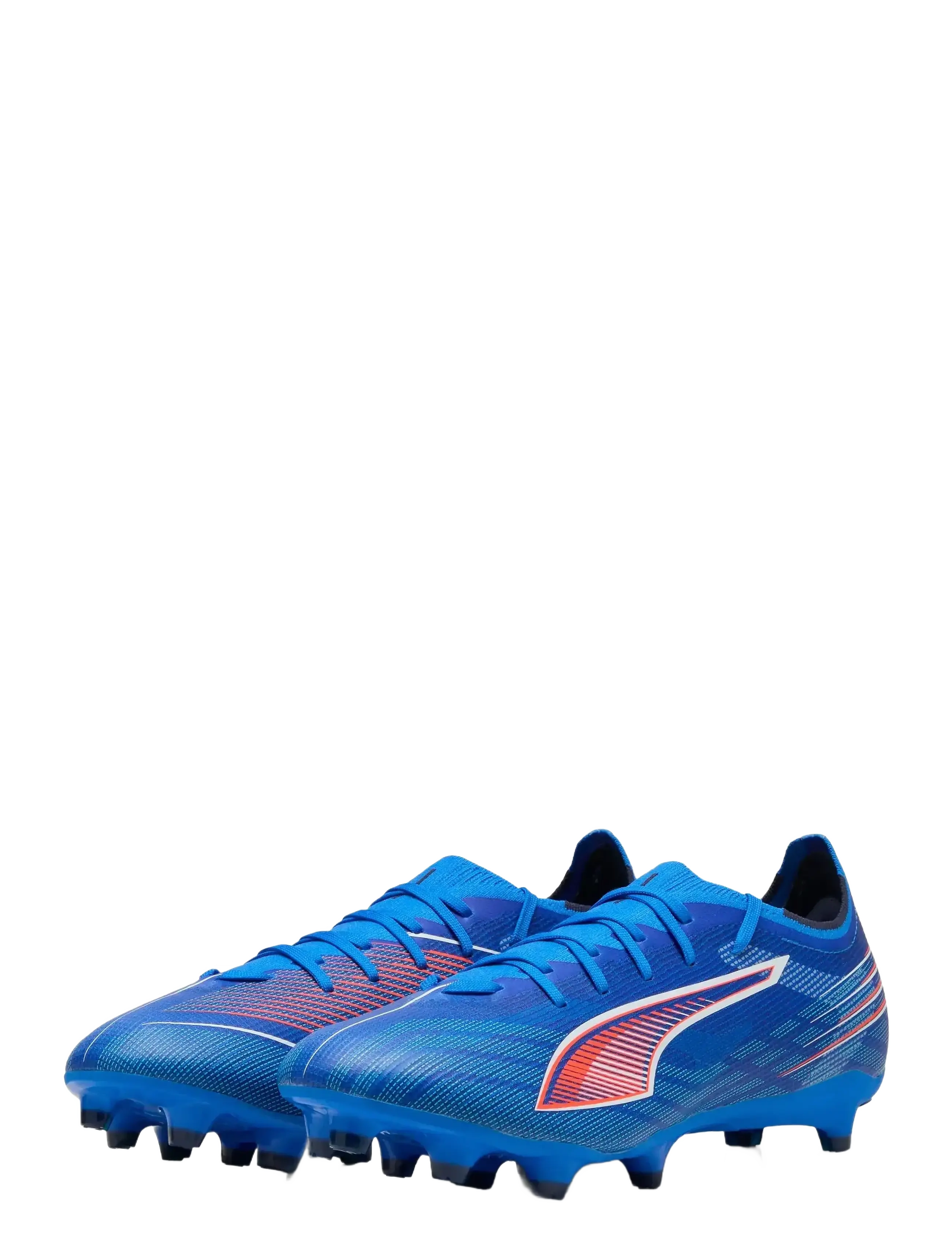 PUMA ULTRA 6 MATCH FG/AG - Sko - ULTRA BLUE-PUMA WHITE-GLOWING RED / blue