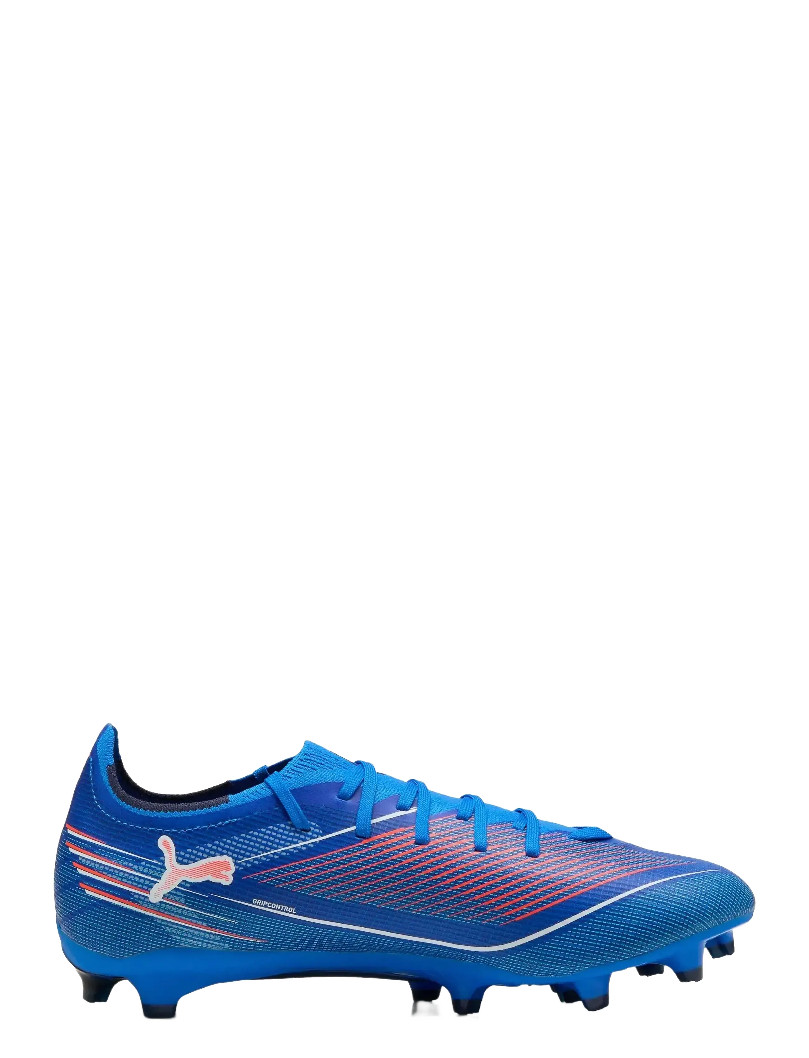 PUMA - ULTRA 6 MATCH FG/AG - fotbollsskor - ultra blue-puma white-glowing red - 3