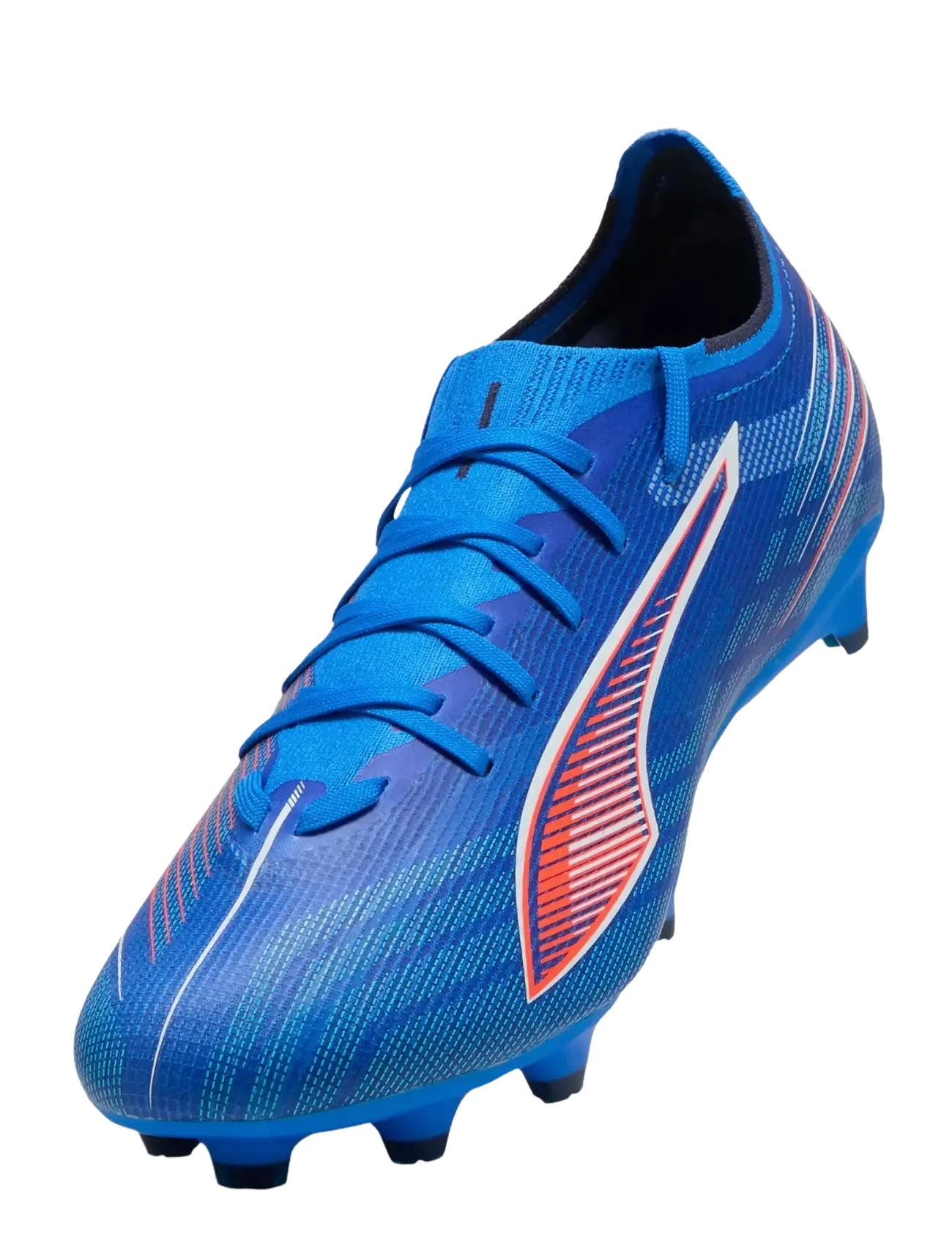 PUMA - ULTRA 6 MATCH FG/AG - fotbollsskor - ultra blue-puma white-glowing red - 4