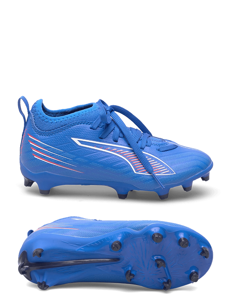 PUMA - ULTRA 6 MATCH FG/AG Jr - apģērbs - ultra blue-puma white-glowing red - 0