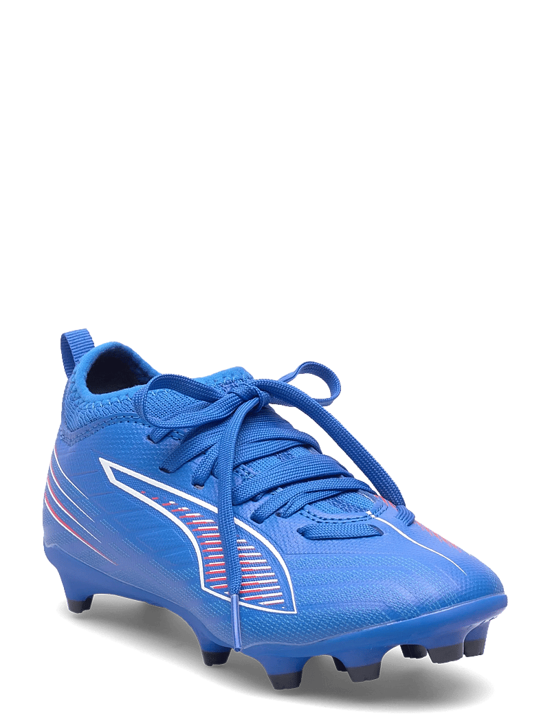 PUMA - ULTRA 6 MATCH FG/AG Jr - apģērbs - ultra blue-puma white-glowing red - 1