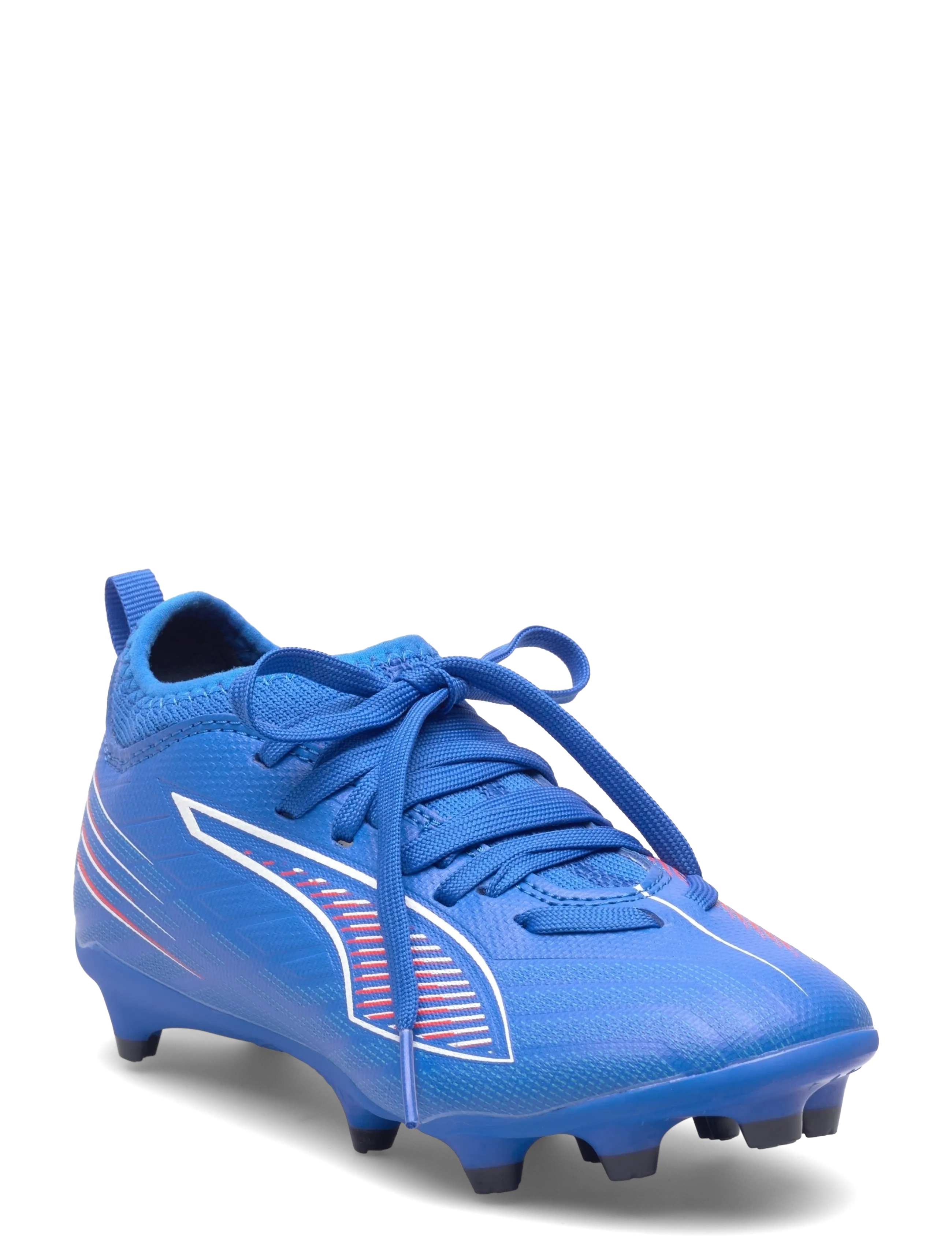 PUMA - ULTRA 6 MATCH FG/AG Jr - vaatteet - ultra blue-puma white-glowing red - 1