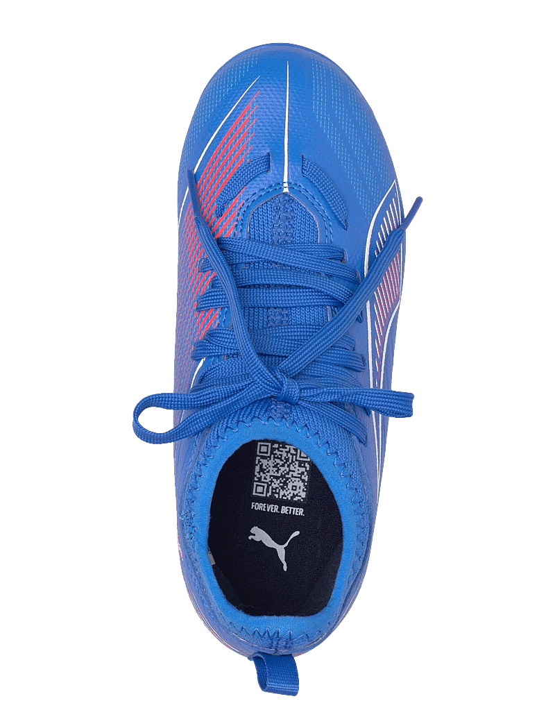 PUMA - ULTRA 6 MATCH FG/AG Jr - apģērbs - ultra blue-puma white-glowing red - 3