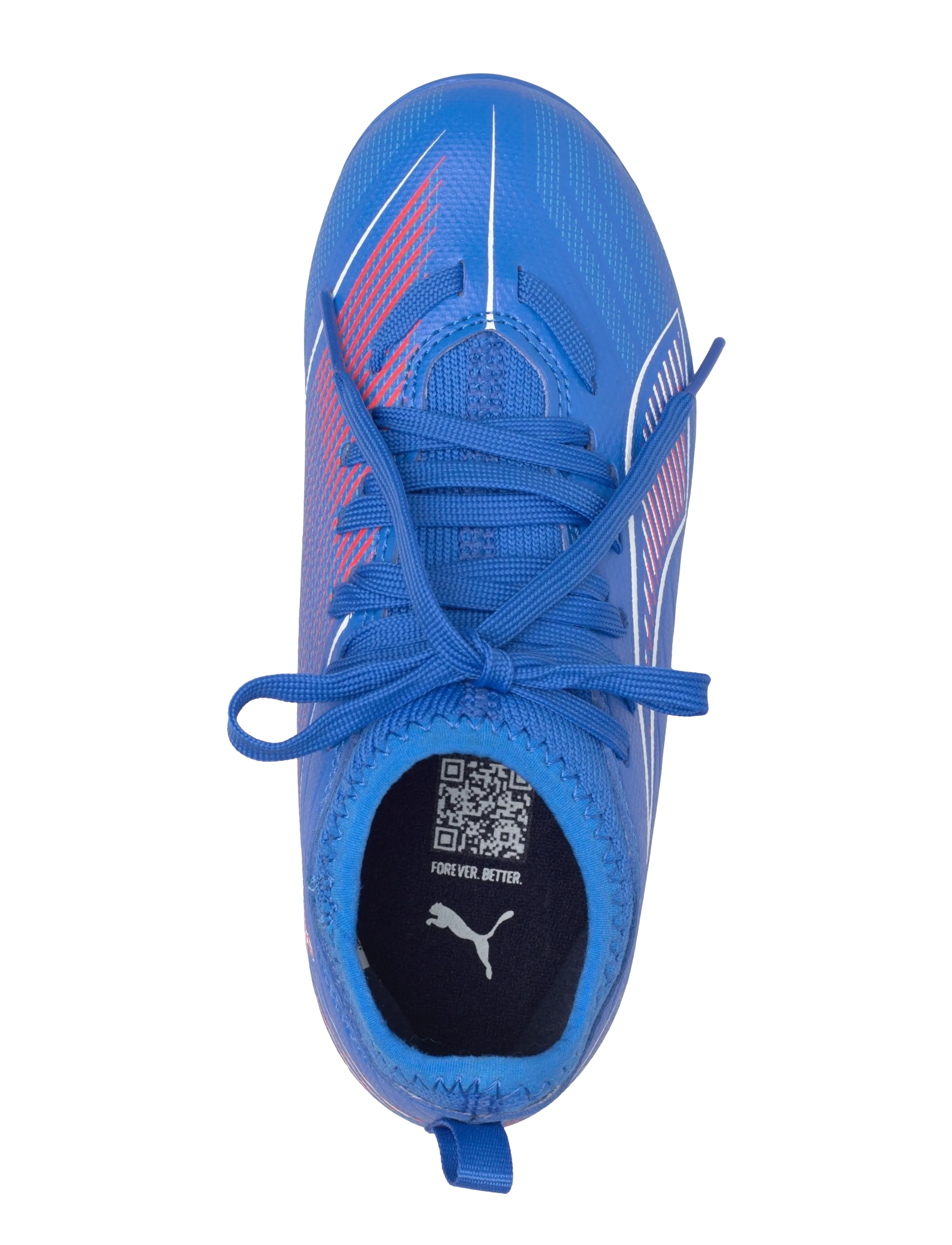 PUMA - ULTRA 6 MATCH FG/AG Jr - vaatteet - ultra blue-puma white-glowing red - 3