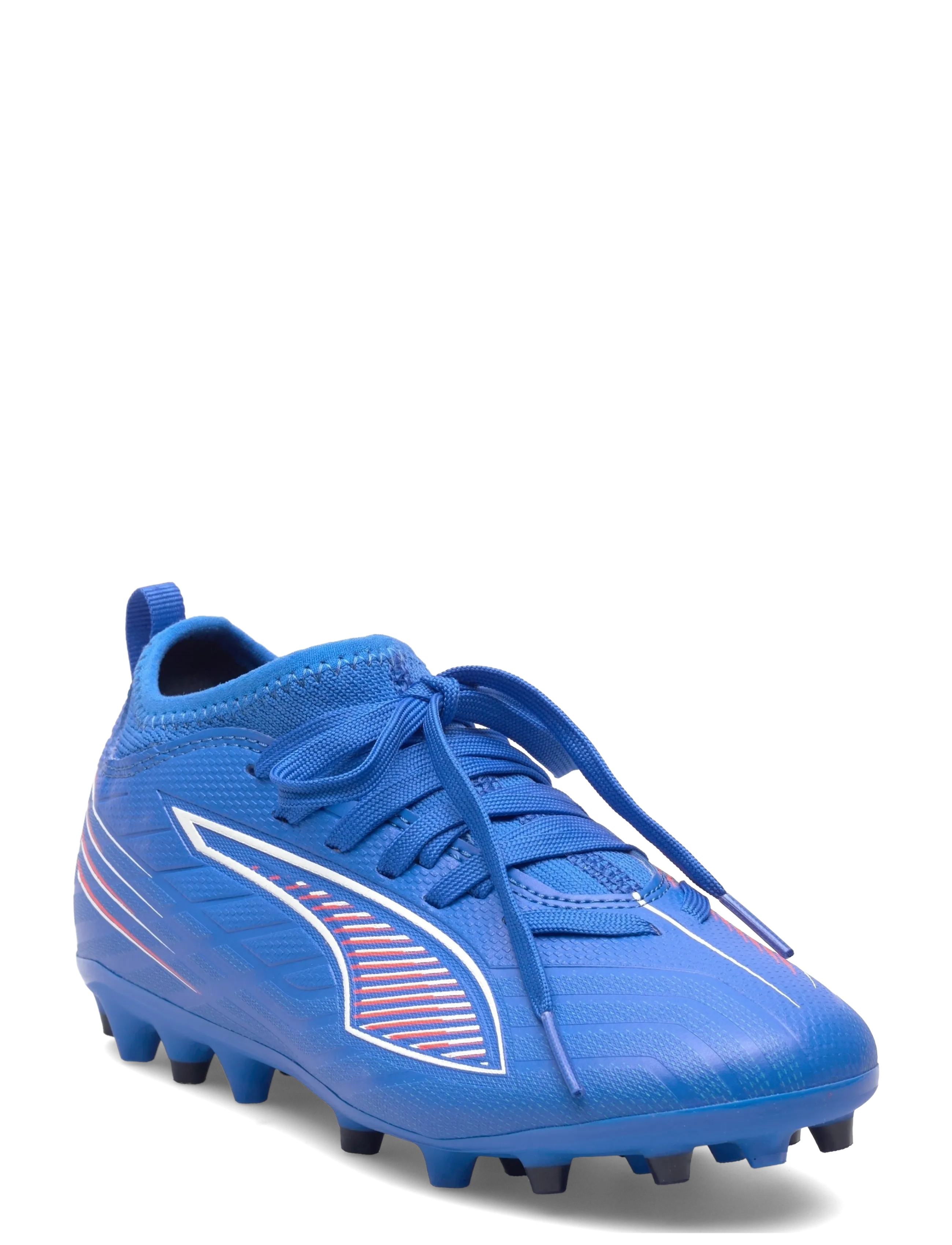 PUMA - ULTRA 6 MATCH MG Jr - kläder - ultra blue-puma white-glowing red - 1