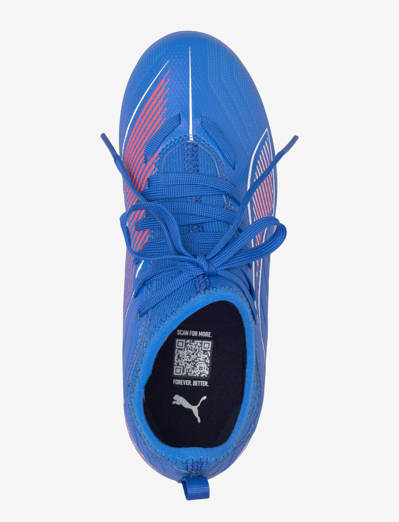 PUMA - ULTRA 6 MATCH MG Jr - kläder - ultra blue-puma white-glowing red - 3
