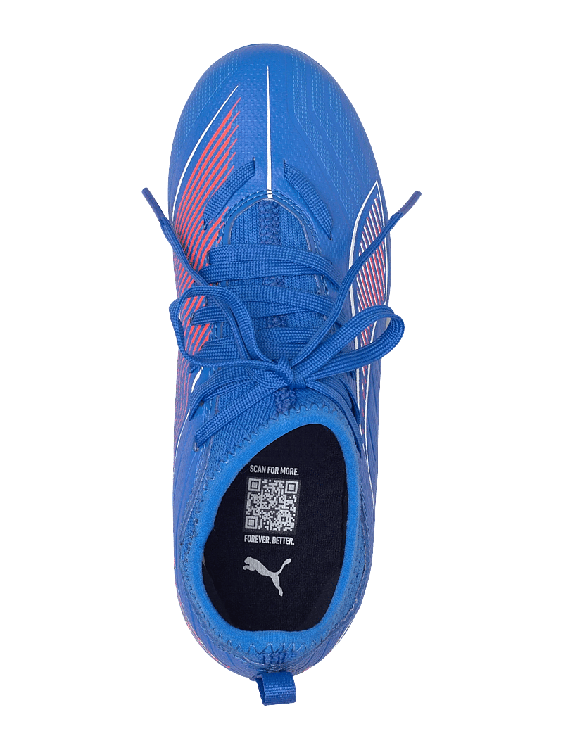 PUMA - ULTRA 6 MATCH MG Jr - kläder - ultra blue-puma white-glowing red - 3