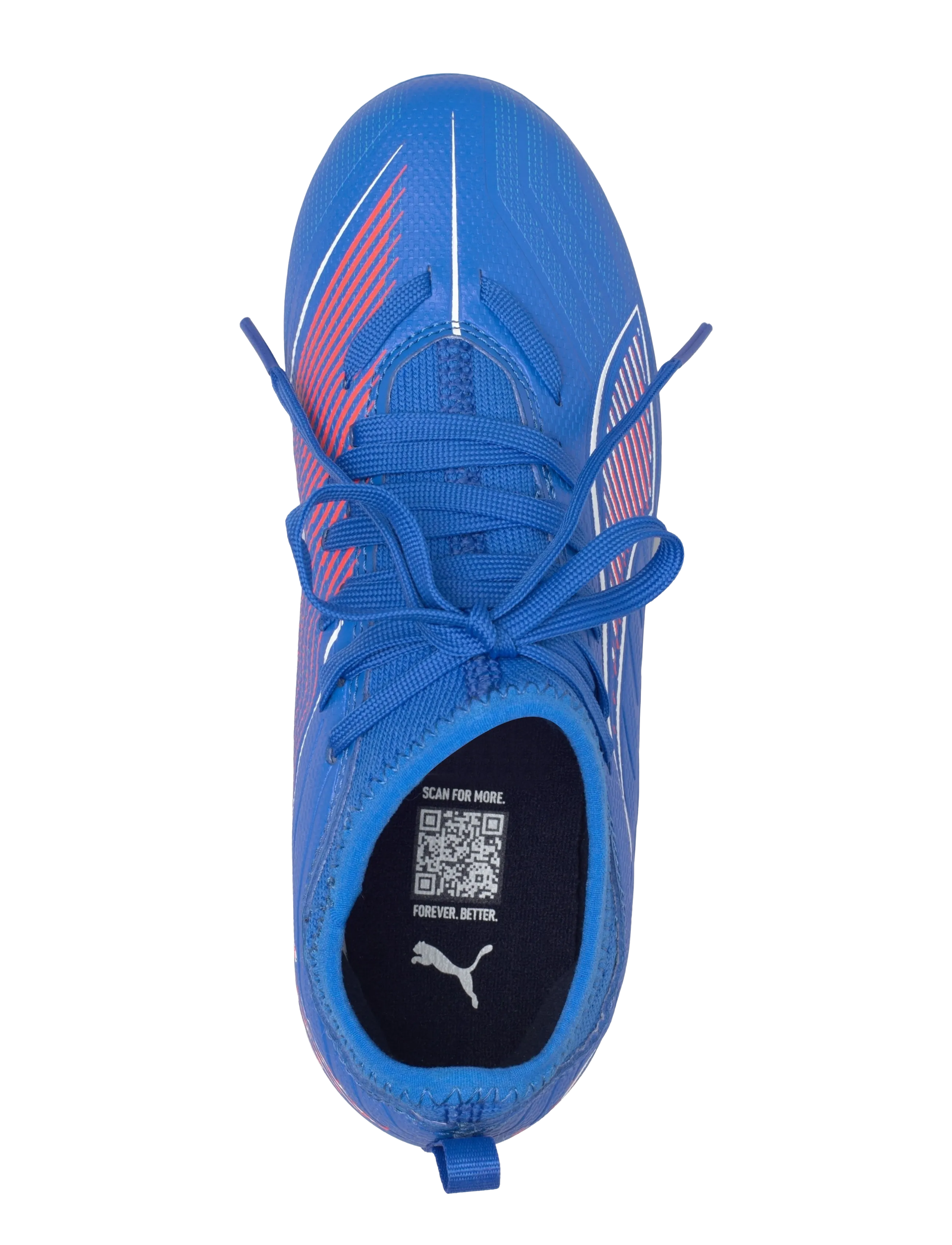 PUMA - ULTRA 6 MATCH MG Jr - kläder - ultra blue-puma white-glowing red - 3