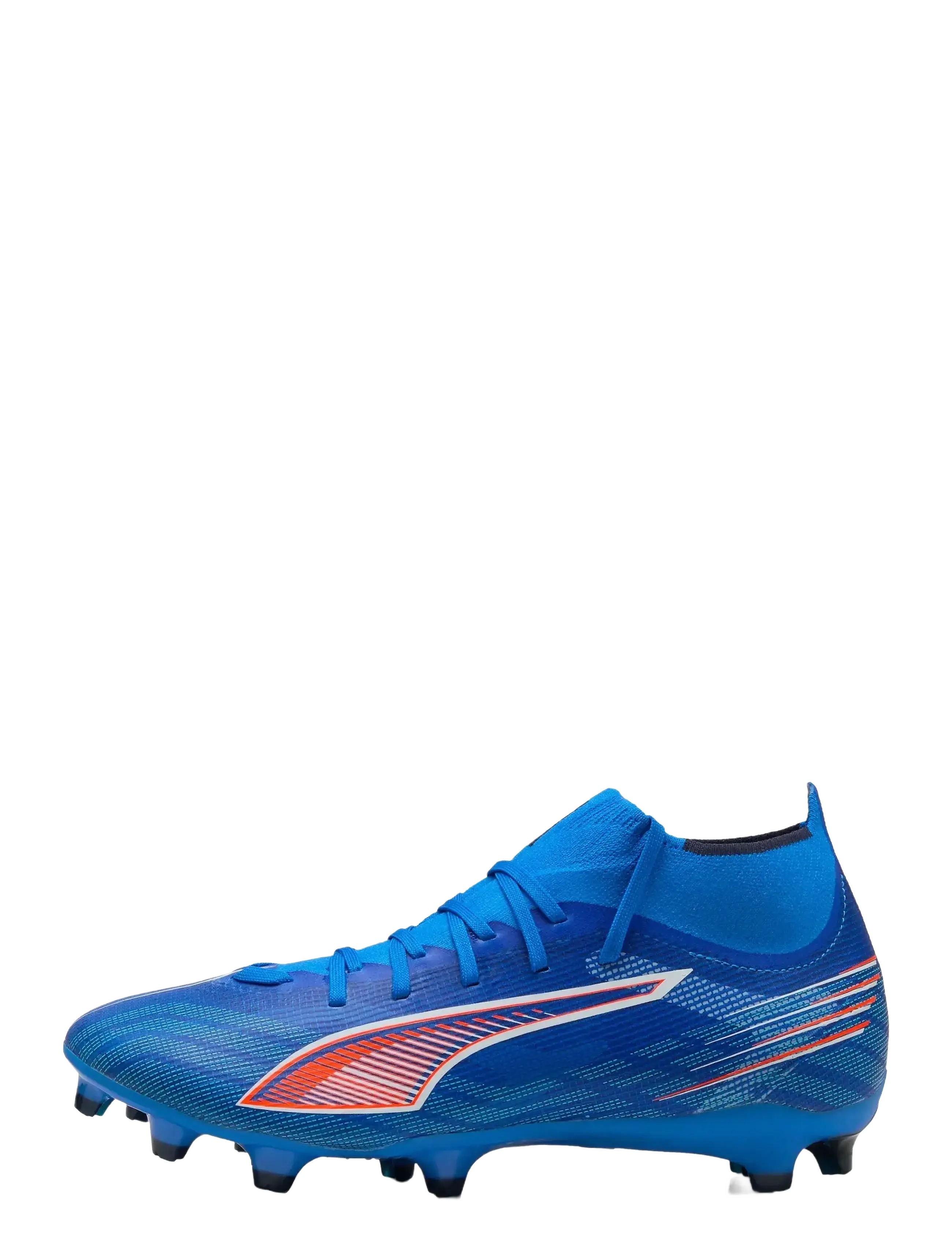 PUMA - ULTRA 6 MATCH+ FG/AG Wn s - fotballsko - ultra blue-puma white-glowing red - 1