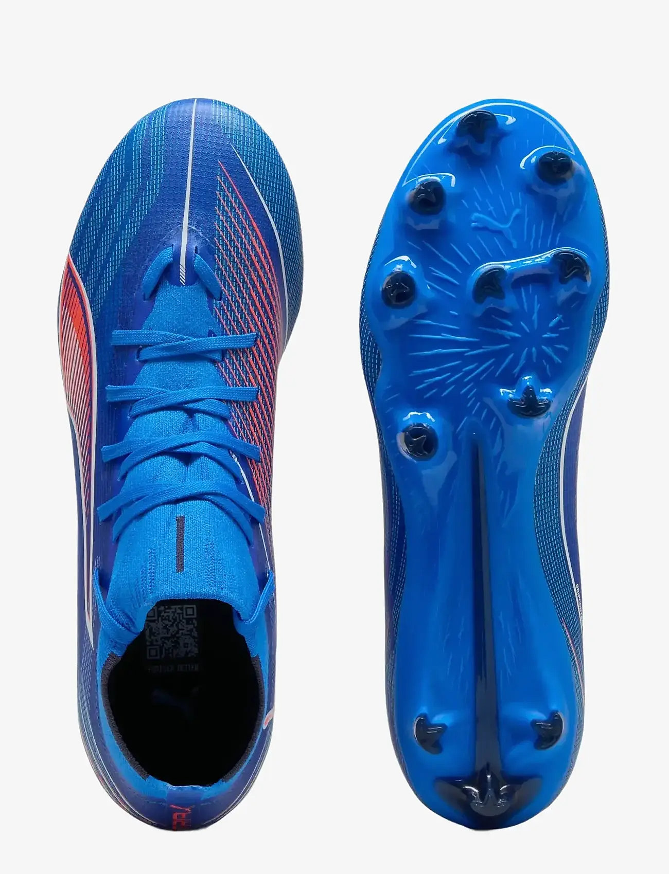 PUMA - ULTRA 6 MATCH+ FG/AG Wn s - fotbollsskor - ultra blue-puma white-glowing red - 2