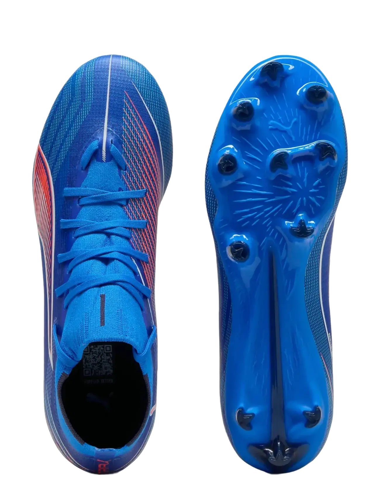 PUMA - ULTRA 6 MATCH+ FG/AG Wn s - fótboltaskór - ultra blue-puma white-glowing red - 2