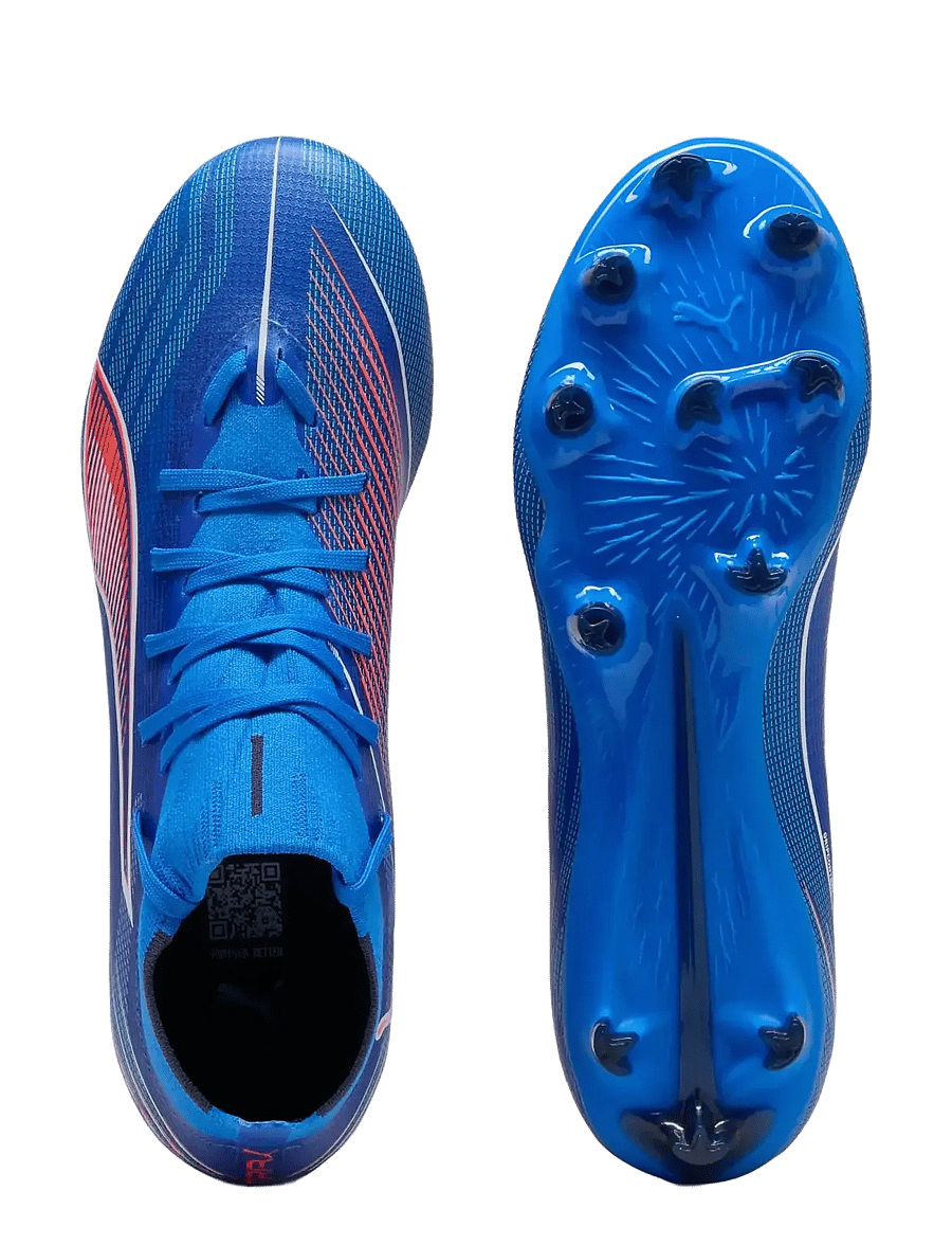 PUMA - ULTRA 6 MATCH+ FG/AG Wn s - fótboltaskór - ultra blue-puma white-glowing red - 2