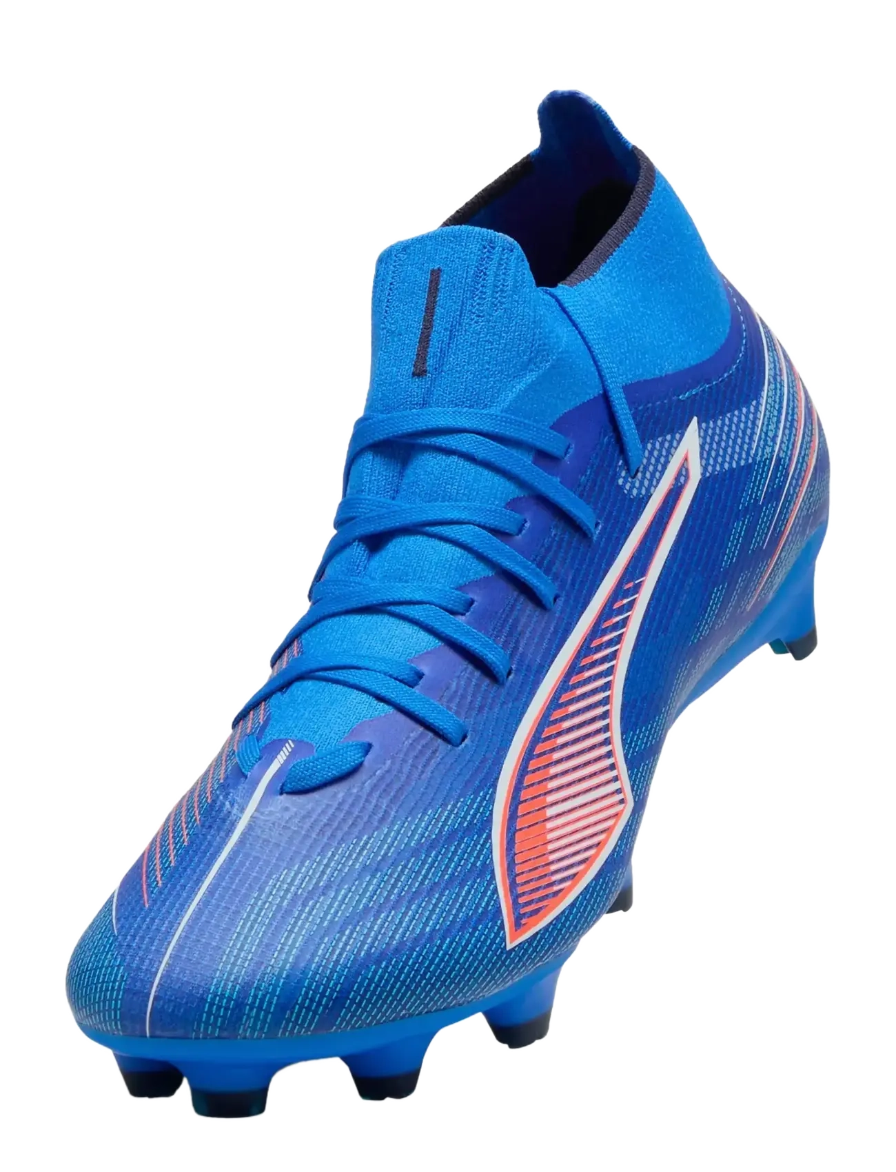 PUMA - ULTRA 6 MATCH+ FG/AG Wn s - fótboltaskór - ultra blue-puma white-glowing red - 4