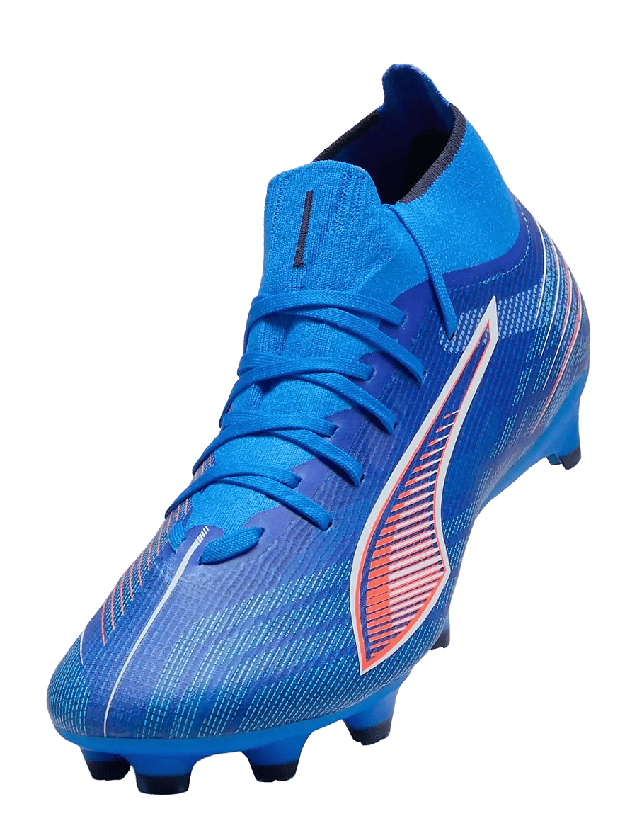 PUMA - ULTRA 6 MATCH+ FG/AG Wn s - fótboltaskór - ultra blue-puma white-glowing red - 4