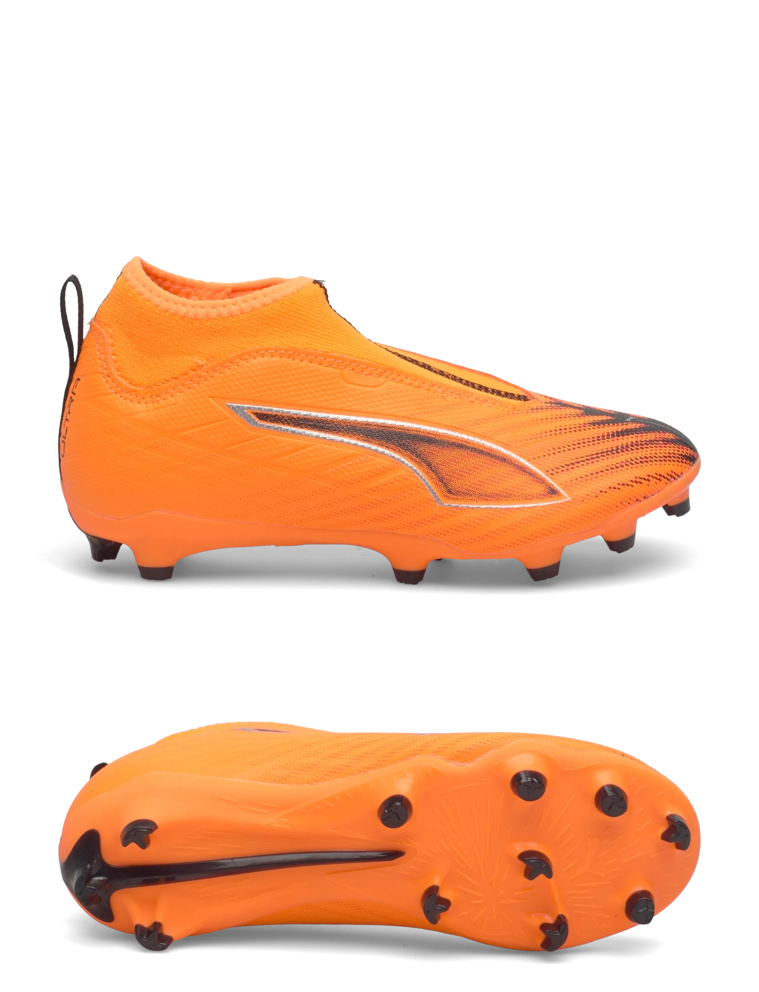 PUMA ULTRA 6 MATCH+ LL FG/AG Jr - Jalanõud - HEAT FIRE-PUMA BLACK-GLOWING RED / orange