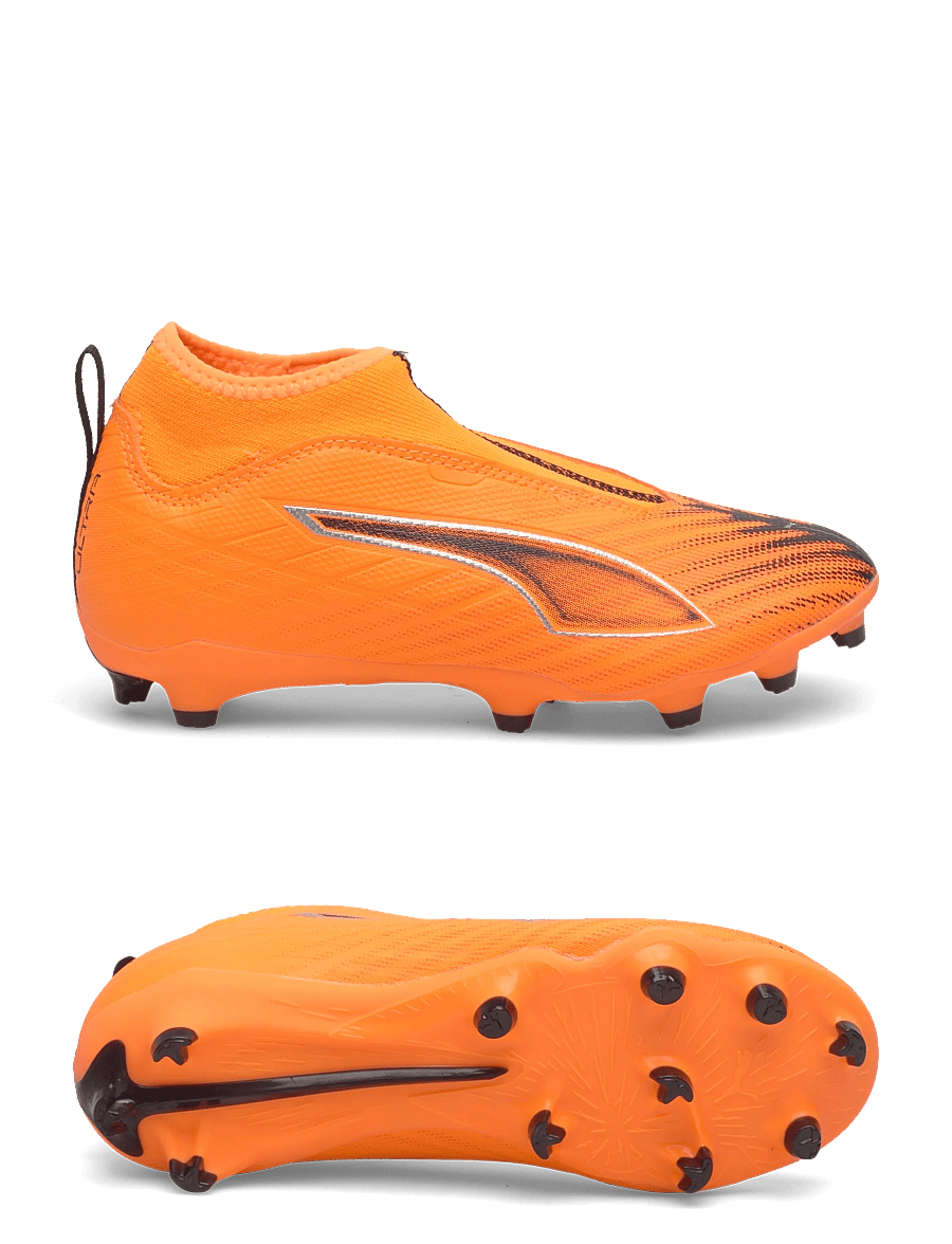 PUMA - ULTRA 6 MATCH+ LL FG/AG Jr - kleding - heat fire-puma black-glowing red - 0